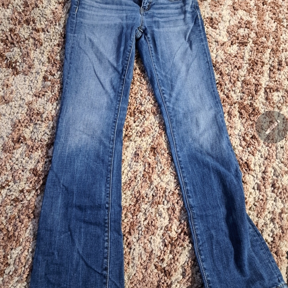 BKE Blue Flare & Wide Leg Jeans